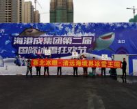 海港城集團(tuán)第二屆冰雕狂歡節(jié)「賽北冰雕」