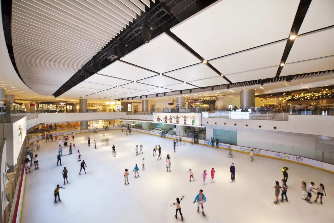 哈爾濱的滑冰場