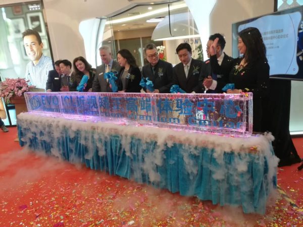 冰雕注水啟動(dòng)