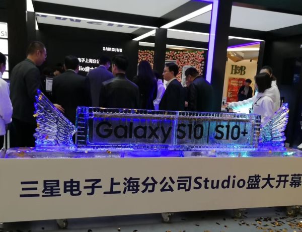 開業注水冰雕臺